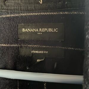 Button down heavier flannel shirt